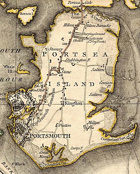 1791 Map of Portsmouth