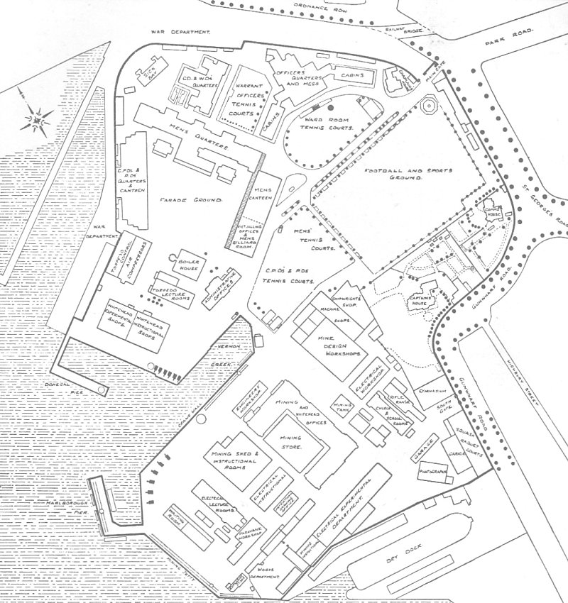 Plan of the Vernon Shore Establishment